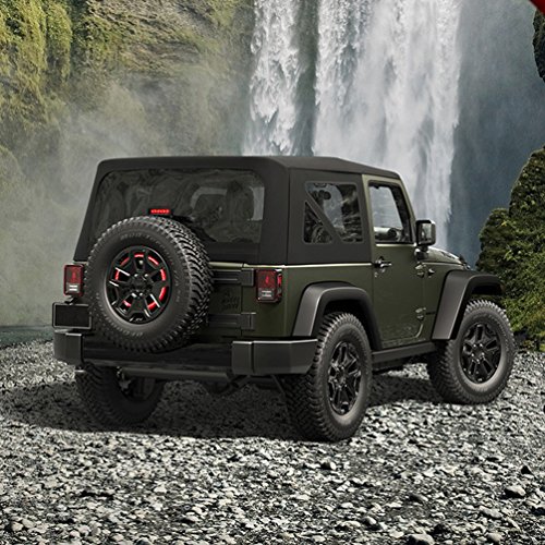 Spare Tire 3rd Third Brake Light Lamp for Jeep Wrangler JK TJ LJ YJ CJ 1997-2017 - Thumbnail 5