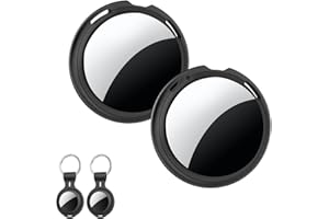 2 Pack Tracker Tags [Apple MFi Certified] Bluetooth Air Tracker Pair with Apple Find My(iOS Only)Tag Global Tracking Key Find