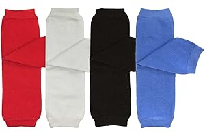 allydrew 4 Pack Baby Leg Warmer Set & Toddler Leg Warmer Set for Boys & Girls