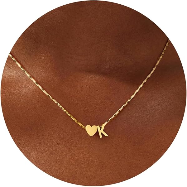 Amazon.com: Eaciy Initial Necklaces for Women Girls, Teen Girl