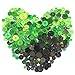 Trasfit 580 Pieces Buttons Craft Resin Button, 2 and 4 Holes, Assorted Sizes, Green-Brown Series