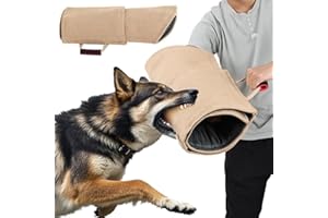Acesolid 13 Layers Protection Dog Bite Sleeve for Training - Detachable Arm & Leg Protection, K9 Bite Suit for German Shepherds, Malinois & Large Dogs, Durable Anti-Slip Handles, Linen Surface