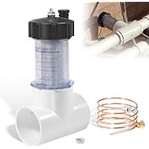 Deargooday Replacement 2" Inline Zinc Anode 104-D with Coopper Wire for Saltwater Pool, 104D Pool Zinc Anode, Sacrificial Anode to Protect Metal Parts
