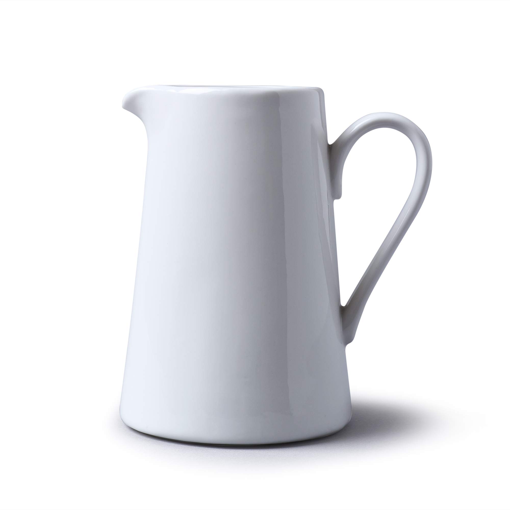 WM Bartleet & Sons 1750 T374 Straight Sided Jug, White,650ml