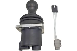 SPJIUQI Dual Axis Joystick w/ Wire Harness Scissor Lift Controller 111417 Compatible with Genie Lift S-100 S-105 S-120 S-125 S-40 S-45 S-60 S-65 S-80 S-85 Z-45/25 IC Z-45/25J Z-51/30J Z-60/34 Z-80/60
