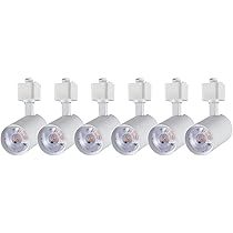 Arcfox 7W 3000K LED Track Lighting Heads Dimmable 3 Wire Single