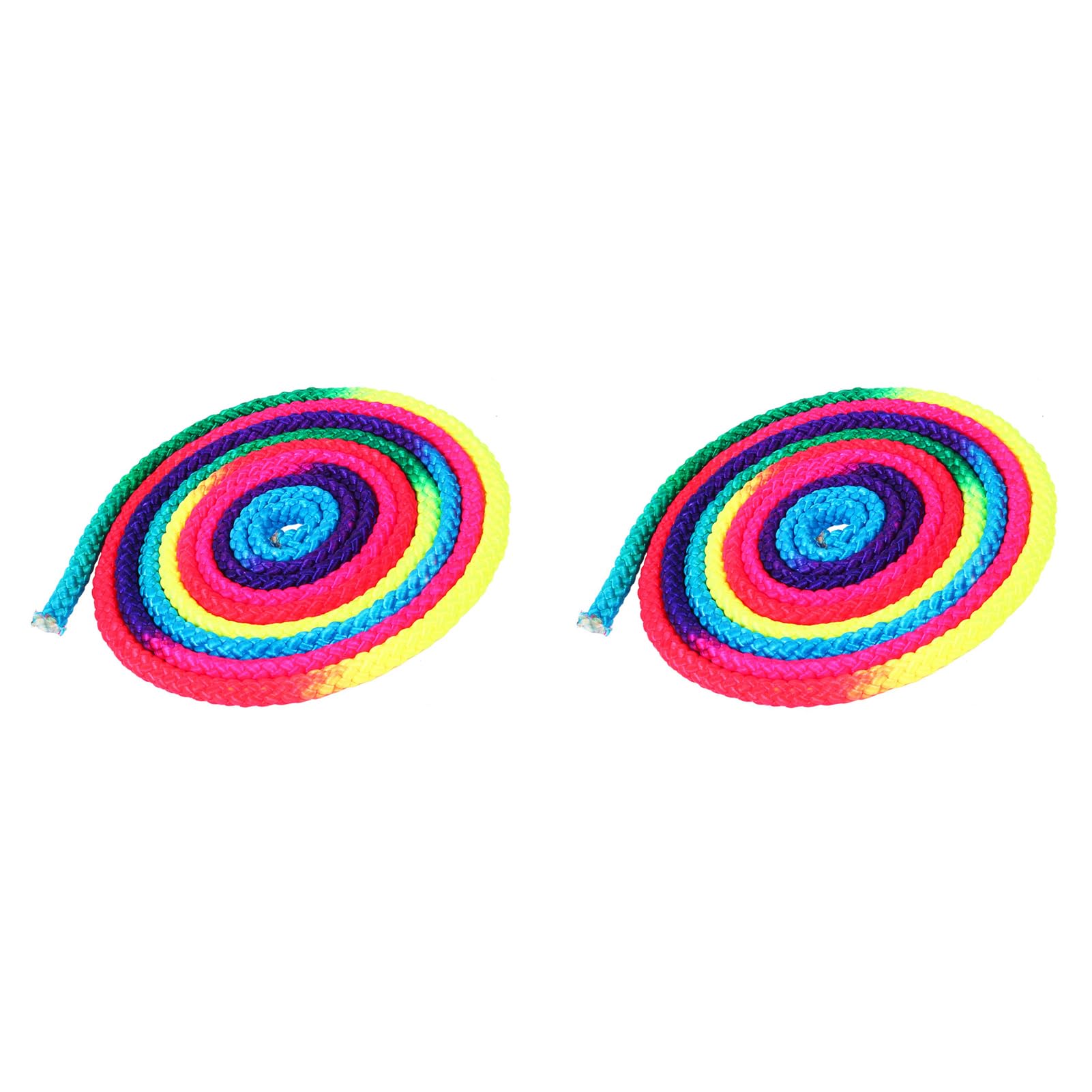 Rope Gymnastics Rainbow Artistic Gymnastics Rope 2.8 Meters Sports Competition Arts Training Jump Rope Gymnastic Skipping Rope