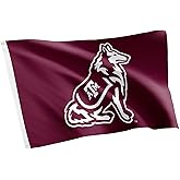 Desert Cactus Texas A&M University TAMU Flag - 3 x 5 Feet Aggies Banner, Indoor/Outdoor Durable Fabric, 100% Polyester Design (Style U)