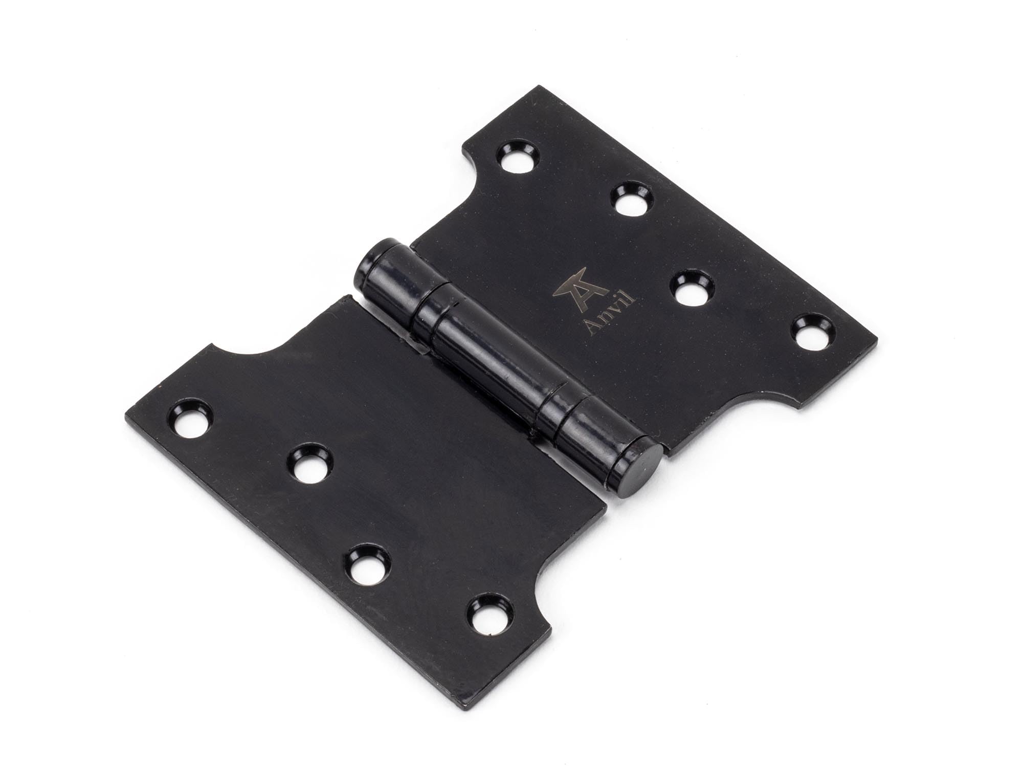From The Anvil Black 4 Inch x 3 Inch x 5 Inch Parliament Hinge (Pair) ss