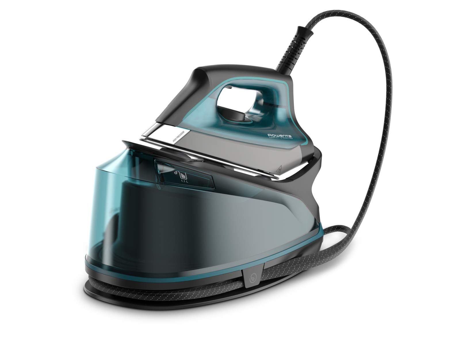 Rowenta-Compact-Steam-Pro-DG7623-Centro-de-planchado-63-bares-de-presion-golpe-de-vapor-de-325-gminuto-suela