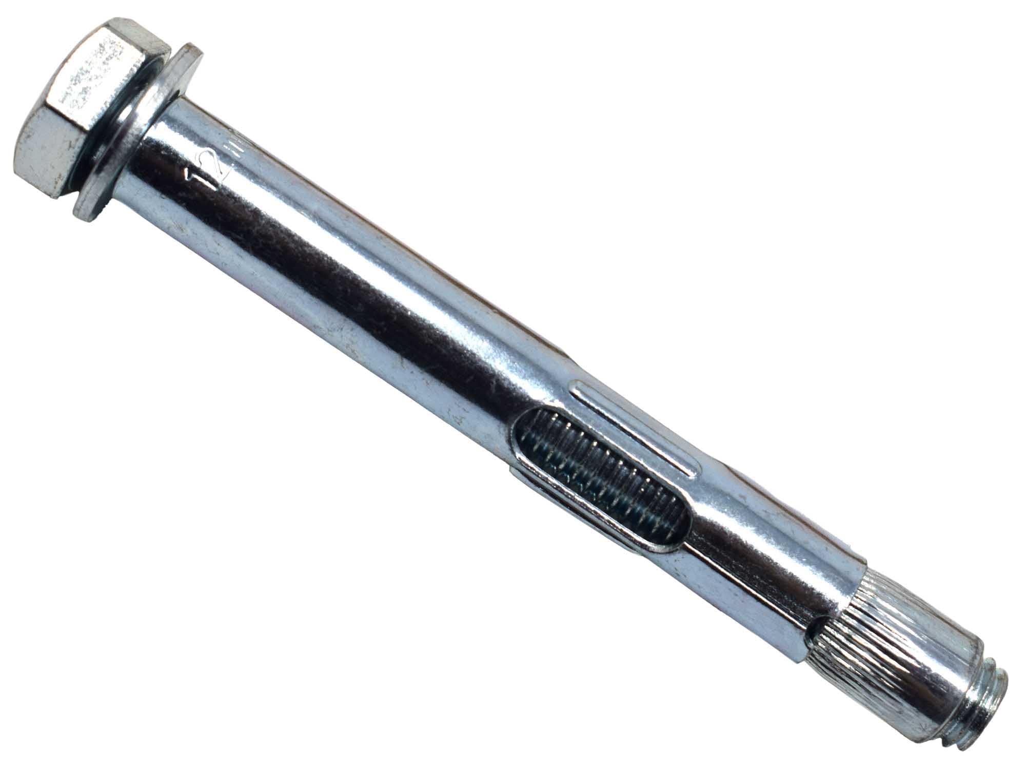 MASONMATE Hex Loose Bolt Sleeve Anchor M12 x 100mm Pack of 25