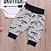 Baby Boy Outfit Newborn Dinosaur Clothes Baby Brother Bodysuit (White01, 0-3 Months)