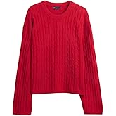 Gap Womens Cashsoft Cable Crew Pullover