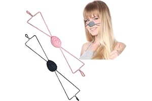 G GENLEAS 2 Pcs Nose Warmer Winter Crochet Cozy Nose Warmer, Soft Nose Cover for Outdoor, Adjust Nose Warmer for Women Men