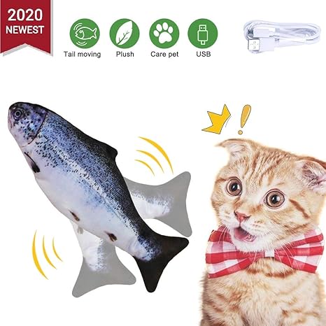 Ivyshion Jouet Pour Chat Jouets Poisson Electronique Automatique Cataire Cat Jouets Simulation En Peluche Poissons Forme Jouet Chats Interactif Jouet A Macher Rechargeable Usb Ivyshion Amazon Fr Animalerie