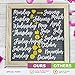 Felt Letter Board 10x10 - Changeable Letter Board with Gifts Worth $50 + 340 Letters 1 inch in 2 Colors + Cursive Days & Months + Symbols + Emojis + Letterboard Letters Organiser