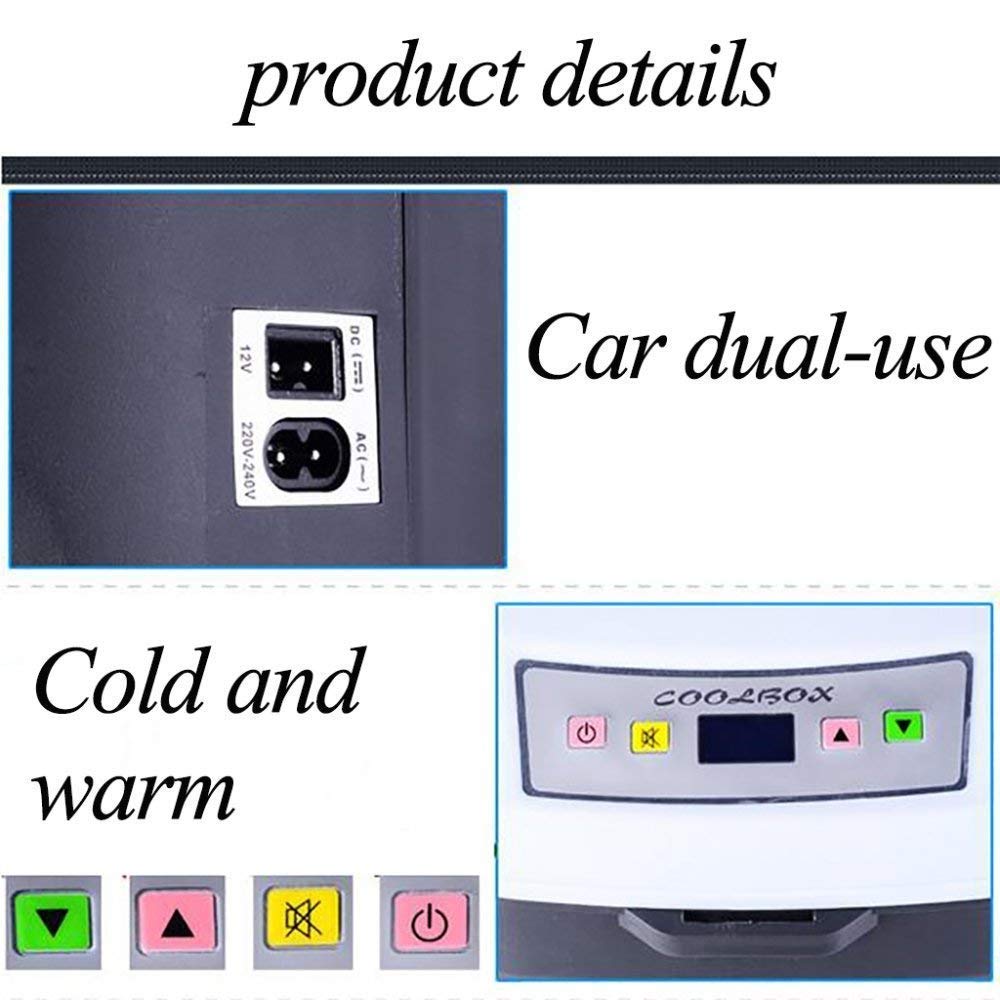 Amazon.es: Refrigerador Del Coche Cool Box 25L Dual Refrigeration ...