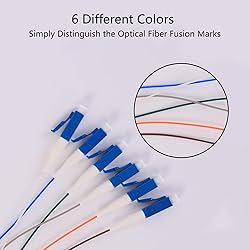 GESD 4Pcs 1.5 Meter LC Cable 6 Strand SingleMode