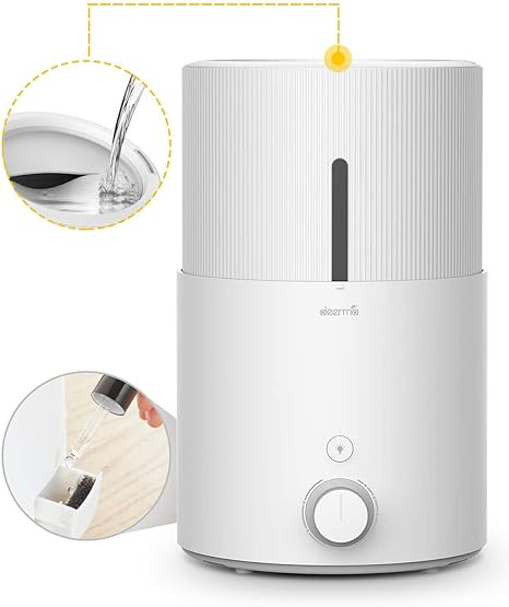 Amazon Com Humidificadores De Aire Ultrasonicos De Llenado Superior De 5 Litros Para Dormitorio Habitacion Completa Hogar Y Oficina Uso Con Apagado Automatico Volumen De Niebla Ajustable Home Kitchen