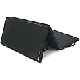 ProsourceFit Tri-Fold Folding Thick Exercise Mat 6’x4’ with Carrying Handles for Tumbling, Martial Arts, Gymnastics, Stretching, Core Workouts, Grey