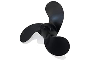 COPKINGO Boat Propeller for Tohatsu Nissan 2.5HP 3.5HP /Mercury 3.3HP /Johnson Evinrude 3.3HP Outboard Motor F6 OMC BRP 0766539 309-64106-0 309-64107-0