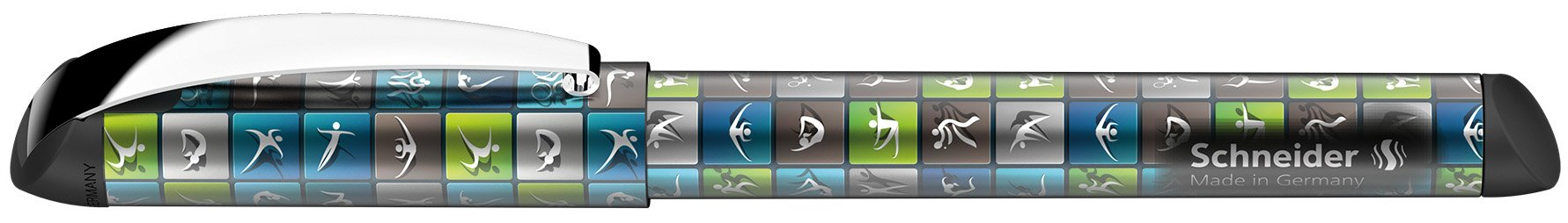 Pióro wieczne SCHNEIDER Glam Sport 2018, M szare