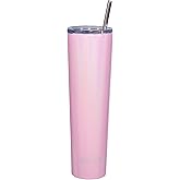 Ezprogear 34oz-P1 Stainless Steel Tumbler (34 oz Glitter Carnation)
