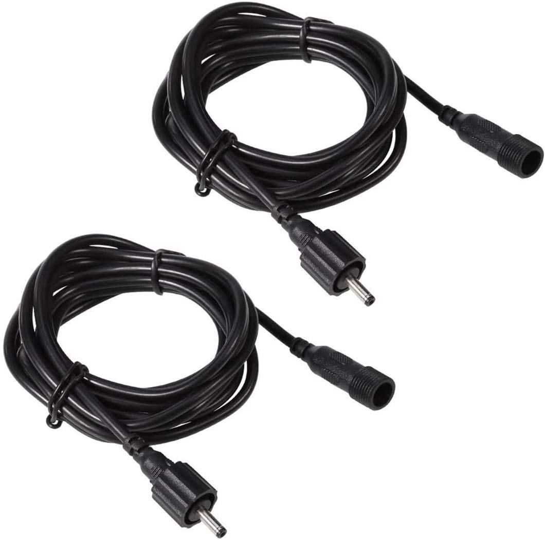 B-right 2X 2M Extension Cables for Outdoor Garden Lights