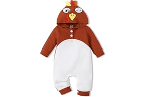 VINUOKER Baby Boy Girl Cute Animal Outfits Long Sleeve Hoodie Penguin Costume Halloween Christmas Clothes