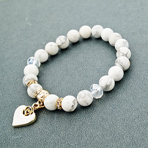 under 499"certified" natural stones heart-love stylish bracelet. fashion jewellery by hot and bold