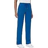 MIVEI Straight Leg Scrub Pants for Women Tall Royal Blue