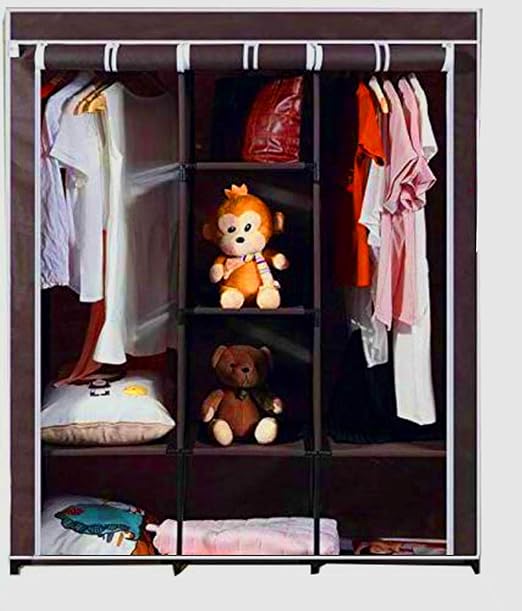 Maison & Cuisine 6+2 Layer Fancy and Portable Foldable Collapsible Closet/Cabinet (Need to Be