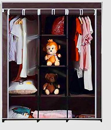 Maison & Cuisine 6+2 Layer Fancy and Portable Foldable Collapsible Closet/Cabinet (Need to Be