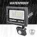 Ustellar 2 Pack 30W Motion Sensor LED Security Light, 2400lm,Outdoor Super Bright Flood lights, IP66 Waterproof PIR Floodlight Landscape Wall Lights, 5000K Daylight White Basement Light