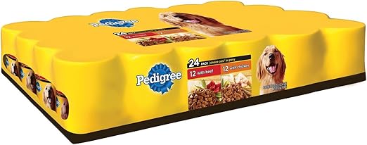 pedigree 24 pack cans