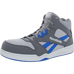Reebok Work Men's Bb4500 High Top - Static Di Grey