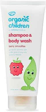 GreenPeople Organic Children Berry Smoothie Shampoo & Body Wash 200ml view 1