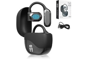 KOQ AI Real Time Language Translator Earbuds 2025 New Open Ear AI Translation Earbuds Translation Pods Translator Earbuds for Android iOS,144 Languages Translator Pods for iOS & Android (Black)