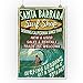 Santa Barbara, California, Surf Shop Vintage Sign (9x12 Wall Art Poster, Digital Print Decoration)