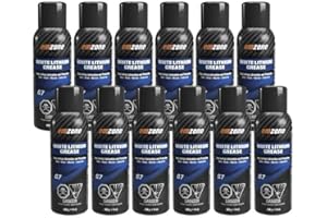 emzone White Lithium Grease, 14 Ounces