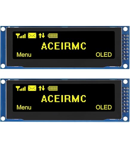Amazon.com: DWEII 2PCS 3.12 inch OLED Display 256x64 OLED LCD