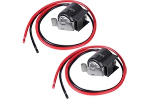 HOUSEUP Refrigerator Defrost Thermostat W10225581, 2 Pcs Bimetal Defrost Thermostat Exact use for Whirlpool, Sears, Kenmore Refrigerator: Replace