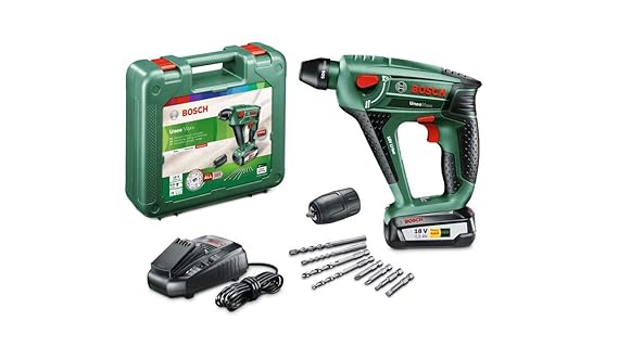 Bosch Akku Bohrhammer UneoMaxx (1 Akku, 18 Volt System, im Koffer)