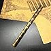 EKLOEN Bamboo Joint Solid Brass Pen, Bronze-coloured Sign Signature Pen Ballpoint Pen(01905B)