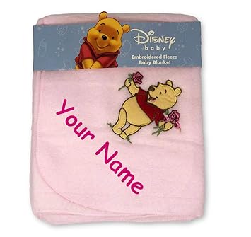 personalized winnie the pooh blanket