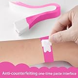 ASTARON Pink Event Wristbands 200 Pcs Paper Waterproof Bracelets for Concerts view 5
