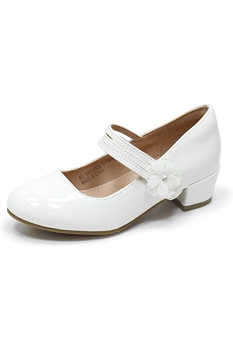 Girls Mary Jane Shoes GUOBIOZIY Girls Dress Shoes Mary Jane Low