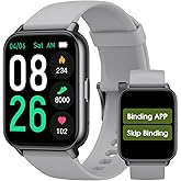 Pautios Pedometer Watch Senior Friendly No App/Phone Required, Waterproof Fitness Tracker Watch with Step Counter Calories/Sleep Tracker for Walking Running for Men Women