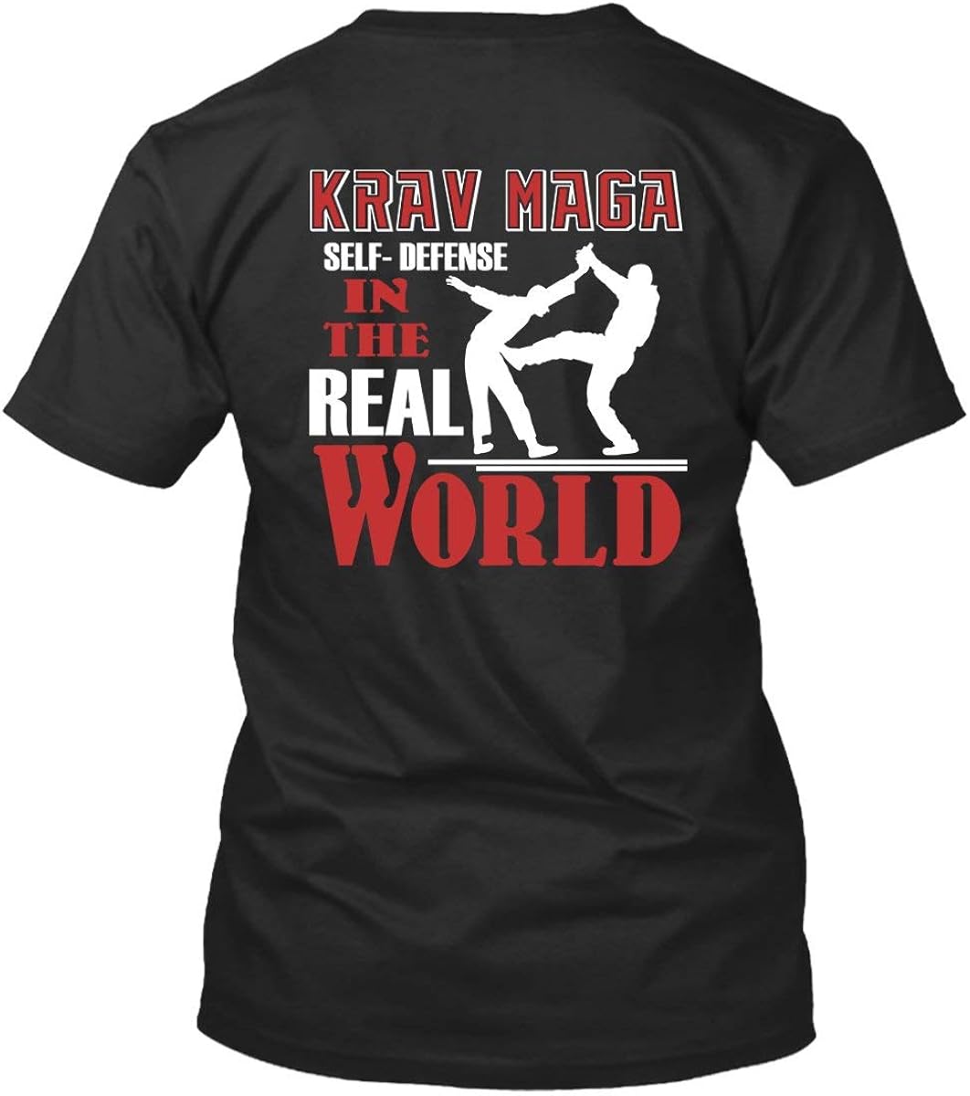 Amazon.com: Krav MAGA Self Defense in Real World Shirt, Short Sleeve