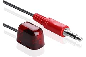 HDTVHOOKUP Small 38-56kHz External IR Receiver Extender Works Selected Cable Providers Boxes Including - Verizon FiOS, Comcast Xfinity X1, Cox, Charter, Spectrum DVR and Cable Boxes See Compatibility Chart